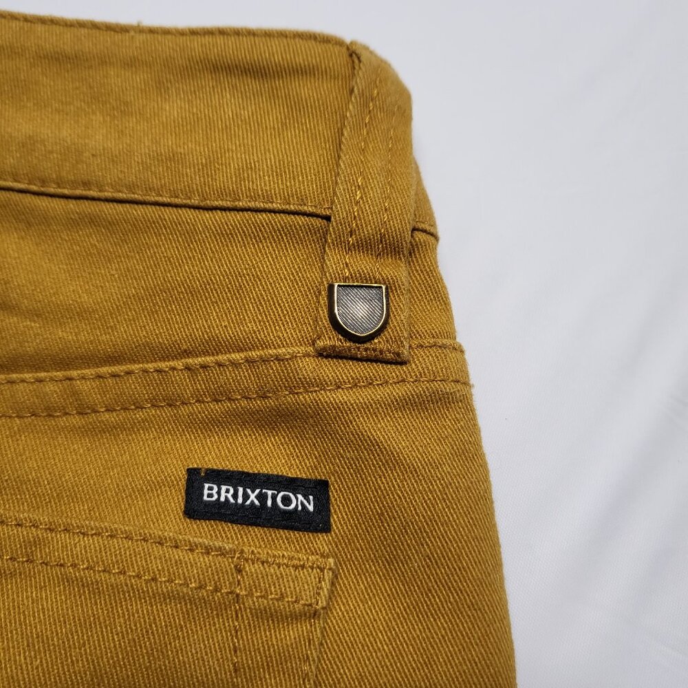 Brixton Mens Carpenter Shorts Size 29 (31" Waist ) Relaxed Chino Utility Stretch - Picture 6 of 14